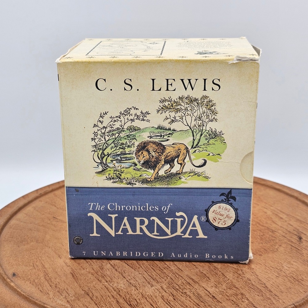 The Chronicles of Narnia Complete Unabridged Audio Book 31 CD Box Set C.S. Lewis - Picture 1 of 16